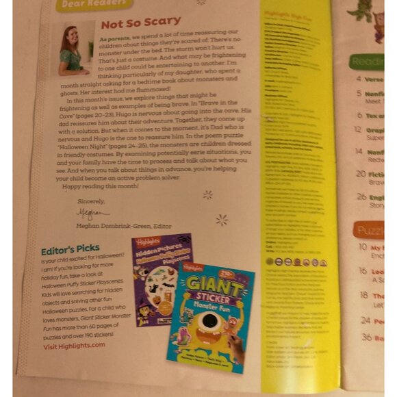 Highlights High five Hang tight October 2022 Halloween - Picture 4 of 7